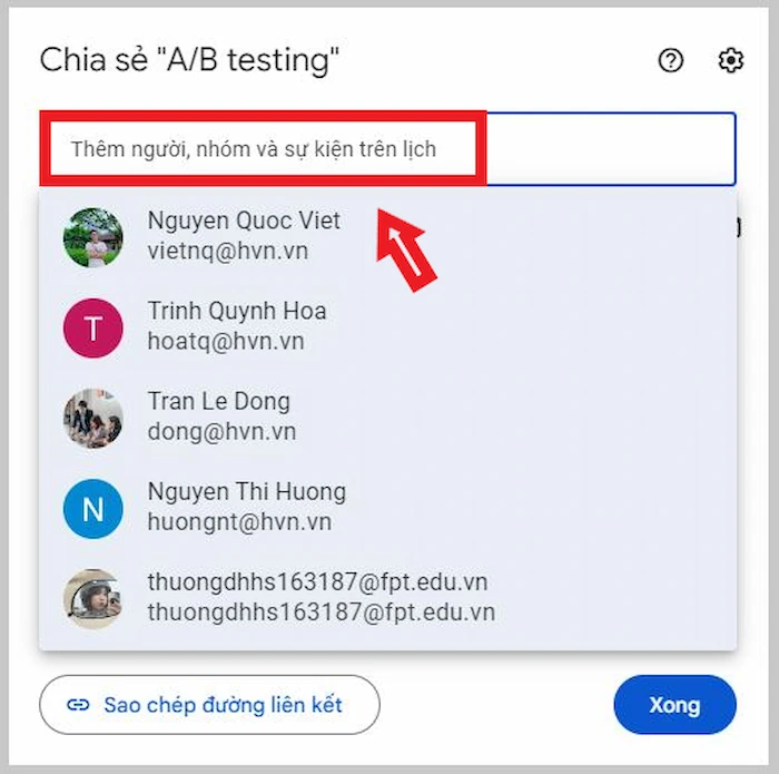 03 Cách chuyển chủ sở hữu Google Drive đơn giản cho Newbie 22 Nhập địa Chỉ Email Của Người Mà Mình Muốn Chuyển Quyền