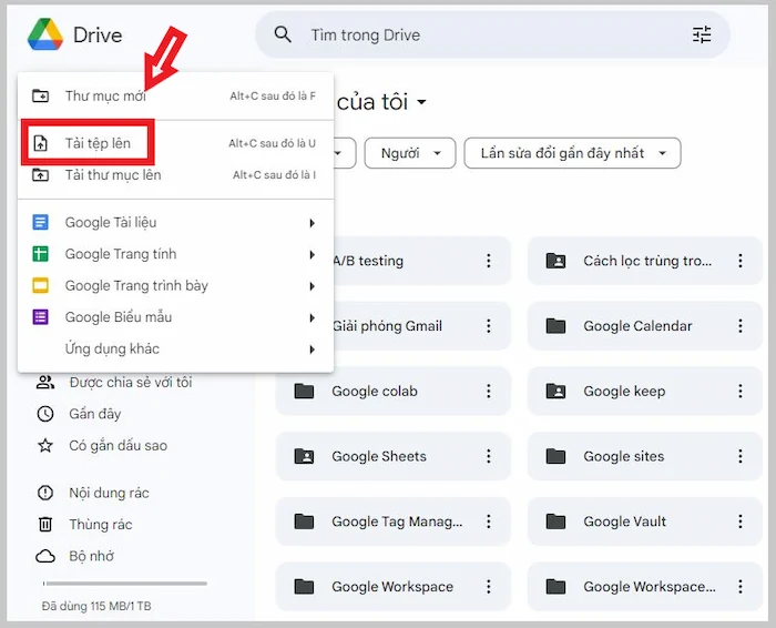 Cách tải file lên Google Drive trên Desktop, Mobile chỉ với 30s 30 Tải Tải File Excel Lên Google Drive