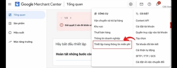 Thêm Trực Tiếp Sản Phẩm Trên Google Merchant Center