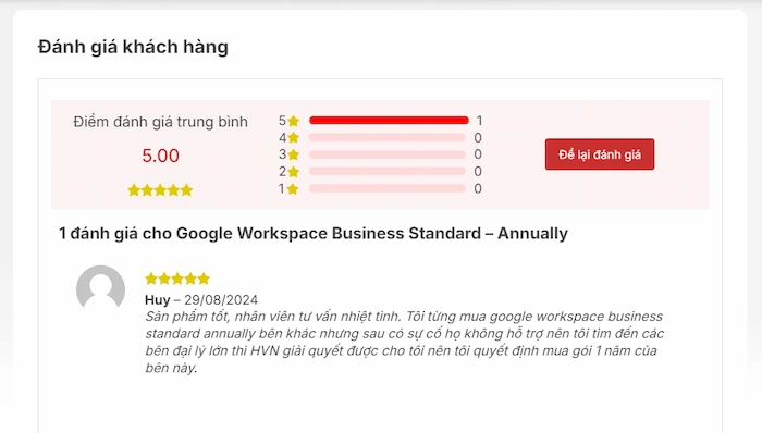 Danh Gia Khach Hang