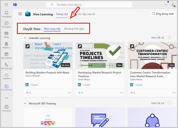 Microsoft Viva là gì? 06 Lợi ích to lớn dành cho doanh nghiệp 34 Cách Sử Dụng Microsoft Viva Learning