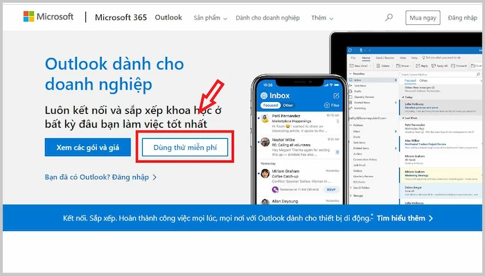 Đăng Ký Email Doanh Nghiệp “miễn Phí” Với Microsoft 365