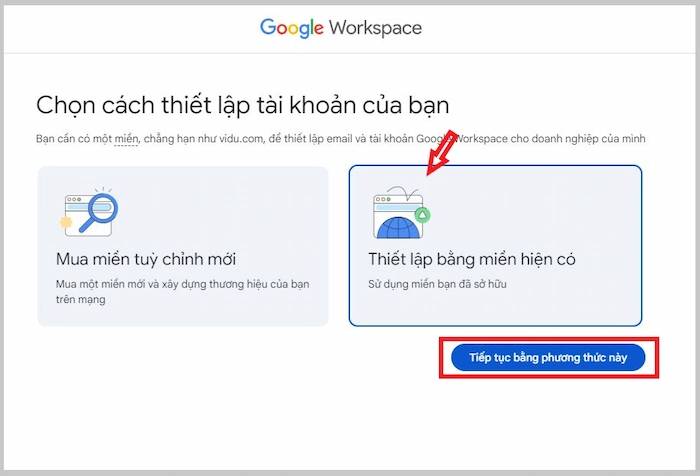 Thiết Lập Tên Miền Cho Email Doanh Nghiệp