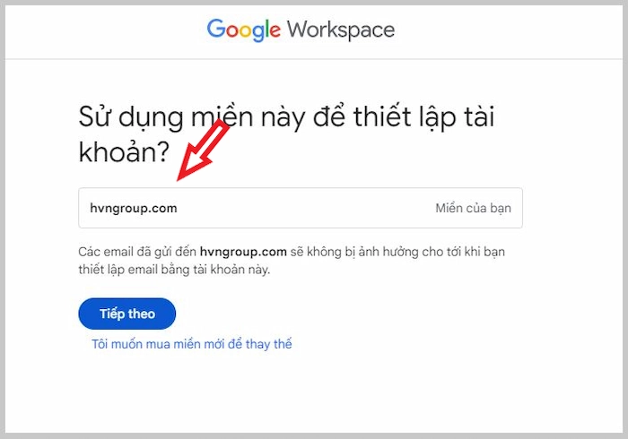 Xác Thực Tên Miền để Thiết Lập Email Doanh Nghiệp