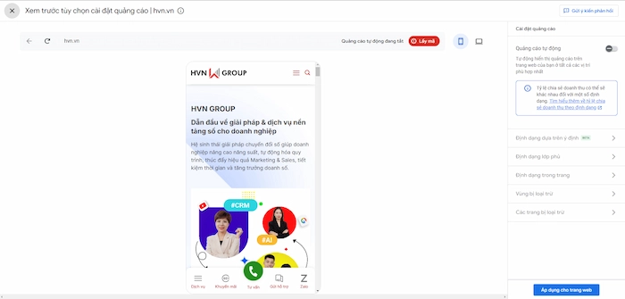 Ap Dung Trang Web