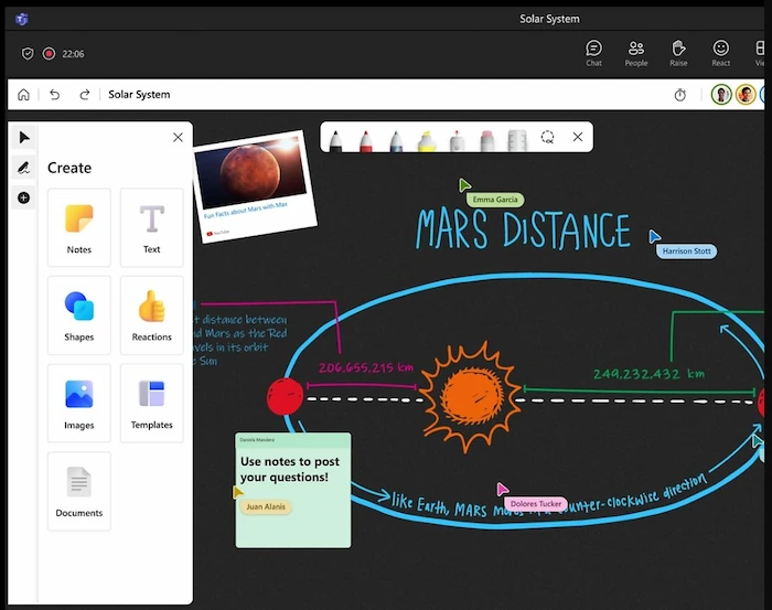 Microsoft Whiteboard là gì? Tổng hợp thông tin hữu ích từ A-z 38 Các Công Cụ Vẽ Trong Microsoft Whiteboard