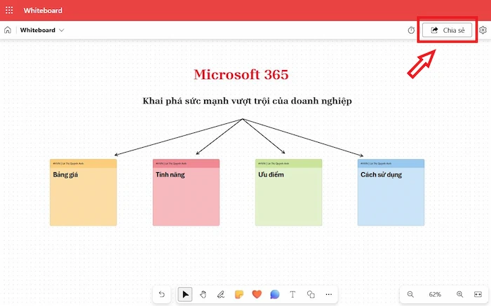 Microsoft Whiteboard là gì? Tổng hợp thông tin hữu ích từ A-z 35 Cách Chia Sẻ Bảng Trắng Trên Microsoft Whiteboard
