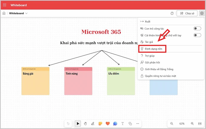 Microsoft Whiteboard là gì? Tổng hợp thông tin hữu ích từ A-z 32 Cách Thay đổi Màu Nền Của Bảng Trắng