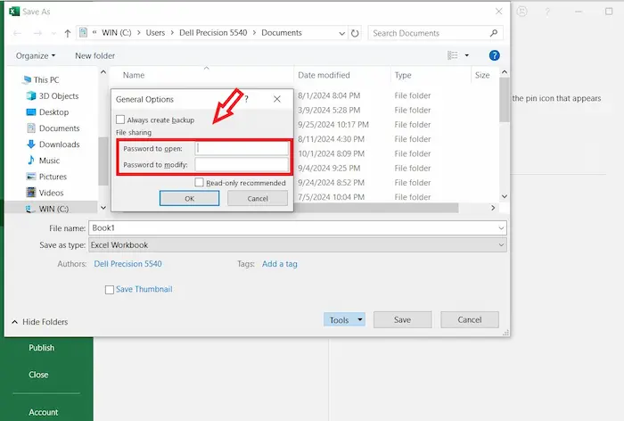 Cách đặt mật khẩu cho file Excel đơn giản, dễ dàng cho Newbie 26 Cài đặt Mật Khẩu Cho File Excel Với 1 Trong 2 Tuỳ Chọn