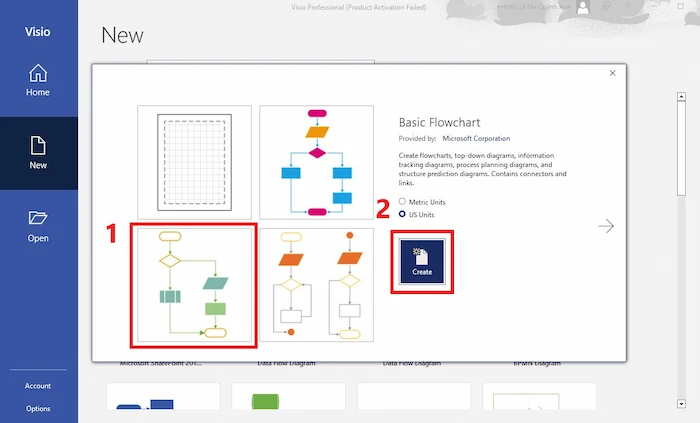 Microsoft Visio là gì? Tất tần tật kiến thức từ A-z về MS Visio 43 Tuỳ Chọn Lưu đồ Phù Hợp
