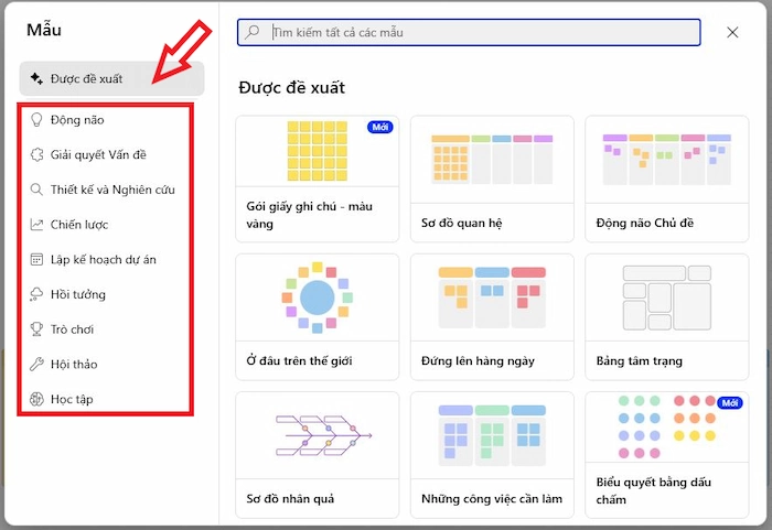 Microsoft Whiteboard là gì? Tổng hợp thông tin hữu ích từ A-z 29 Tùy Chọn Mẫu Có Sẵn, Hoặc Giữ Nguyên Bảng Trắng để Sáng Tạo