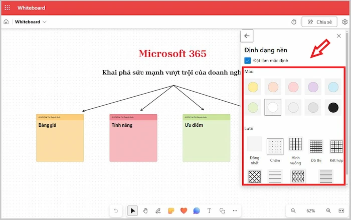 Microsoft Whiteboard là gì? Tổng hợp thông tin hữu ích từ A-z 33 Tuỳ Chọn Màu Nền Phù Hợp Cho Bảng Trắng