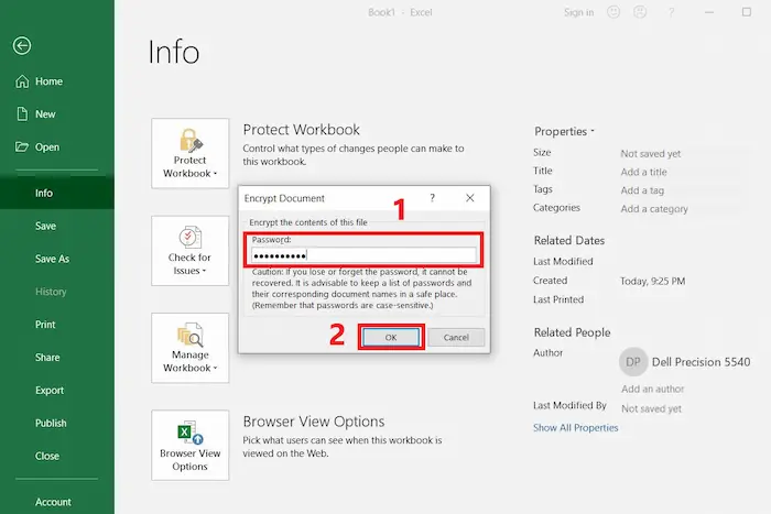 Cách đặt mật khẩu cho file Excel đơn giản, dễ dàng cho Newbie 33 Xóa Mật Khẩu Hiện Tại Và Nhập Mật Khẩu Mới Nếu Muốn Thay đổi