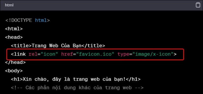 Favicon La Gi Cach Tao Nhanh Chong