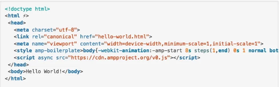 Html Amp