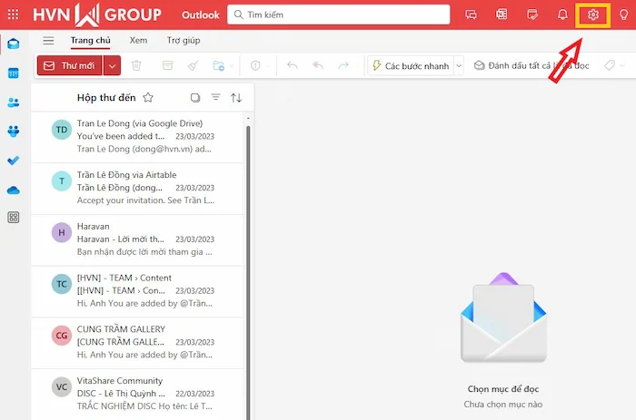 Cách Thiết Lập Tự động Chuyển Tiếp Email Trong Outlook Trên Web