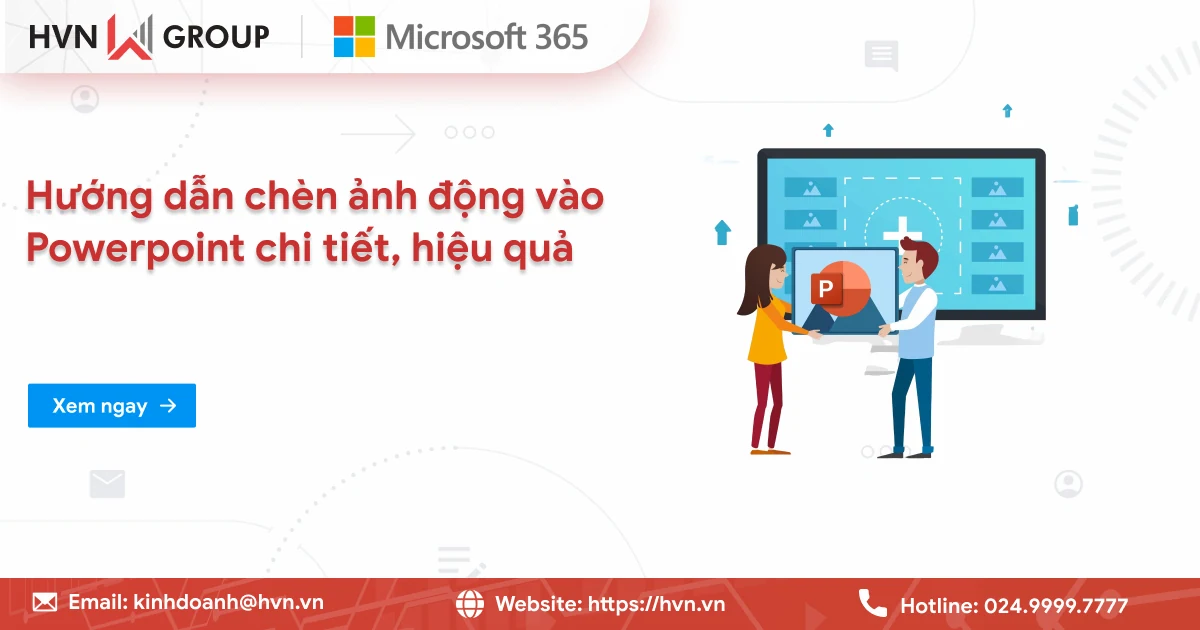 Chèn ảnh động Vào Powerpoint
