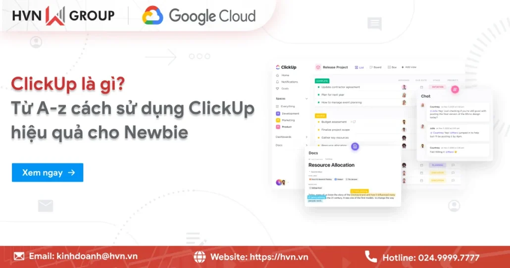 Clickup là gì? Từ A-z cách sử dụng ClickUp hiệu quả cho Newbie 29 Ứng Dụng ClickUp