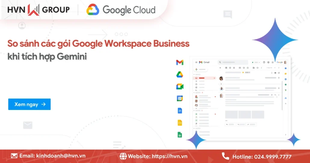 So Sanh Goi Google Workspace Business Gemini
