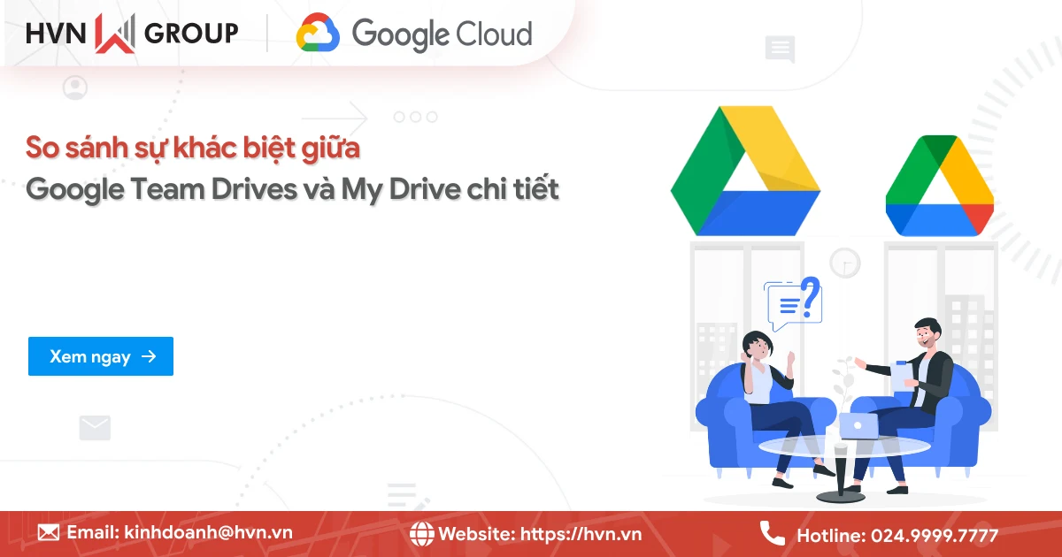 Su Khac Biet Google Team Drives