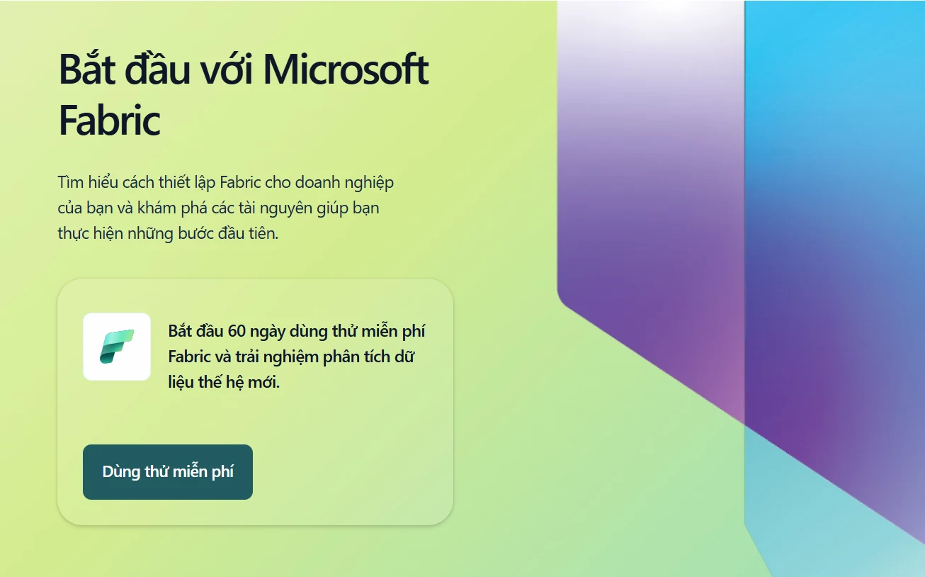 Microsoft Fabric là gì? Khám phá nền tảng phân tích dữ liệu với AI 25 Dang Ky Dung Thu Mien Phi (1)