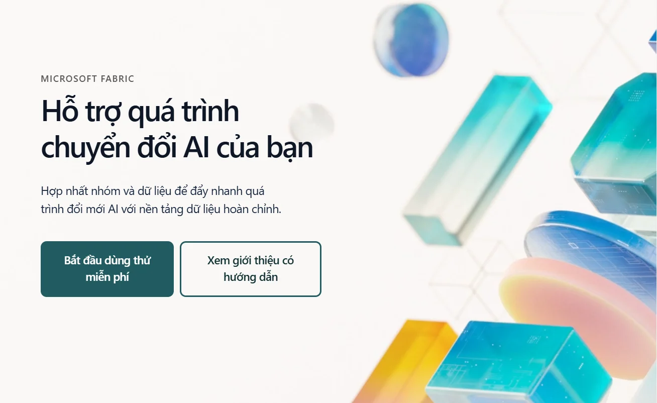 Microsoft Fabric là gì? Khám phá nền tảng phân tích dữ liệu với AI 24 Dang Ky Tai Khoan Fabric