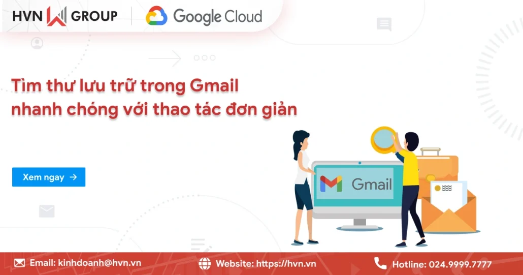 Tìm Thư Lưu Trữ Trong Gmail