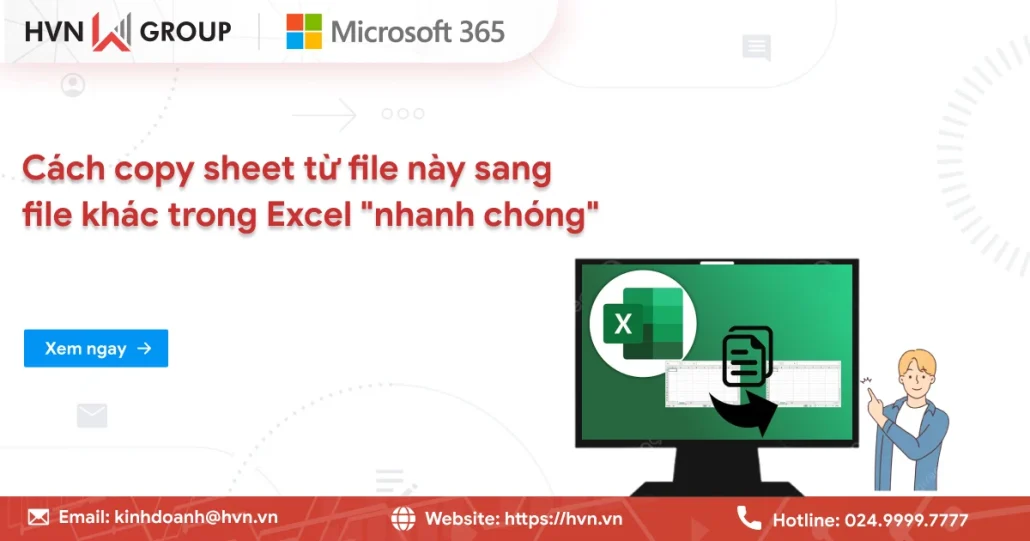 Copy Sheet Từ File Này Sang File Khác