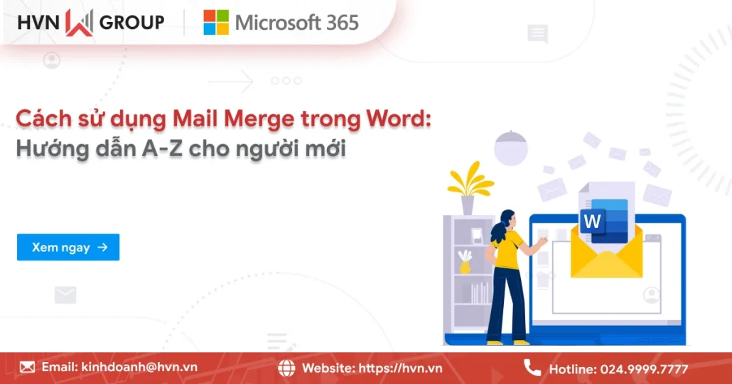Cách Sử Dụng Mail Merge Trong Word