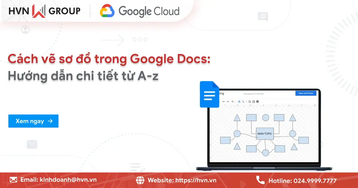 Vẽ Sơ đồ Trong Google Docs