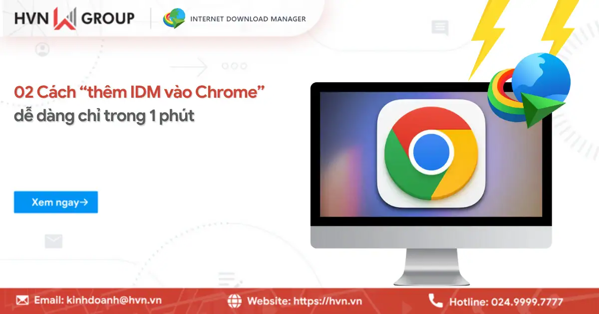 Cach Them Idm Vao Chrome