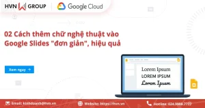 Thêm Word Art Vào Google Slides