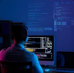 Rear View Programmer Working All Night Long 1