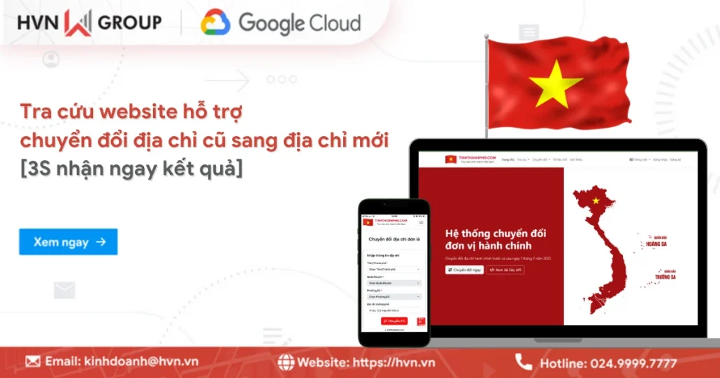 Ho Tro Chuyen Doi Dia Chi Cu Sang Dia Chi Moi