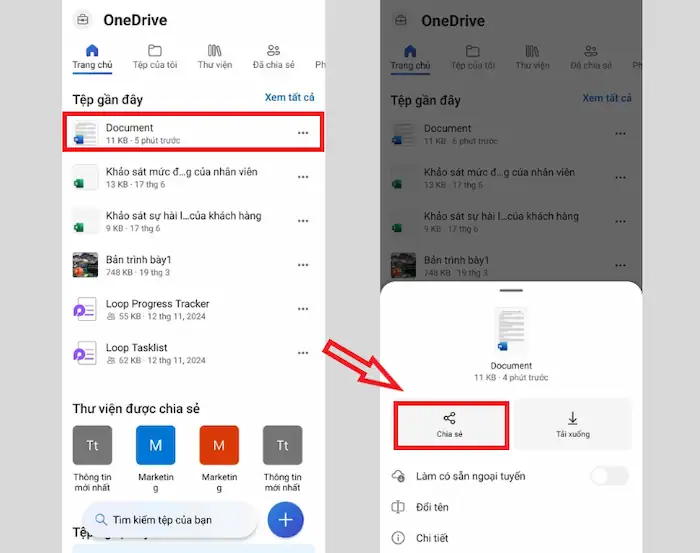 Cách chia sẻ file trên OneDrive dễ dàng trên điện thoại và máy tính 21 Cách Chia Sẻ File Trên OneDrive Bằng điện Thoại