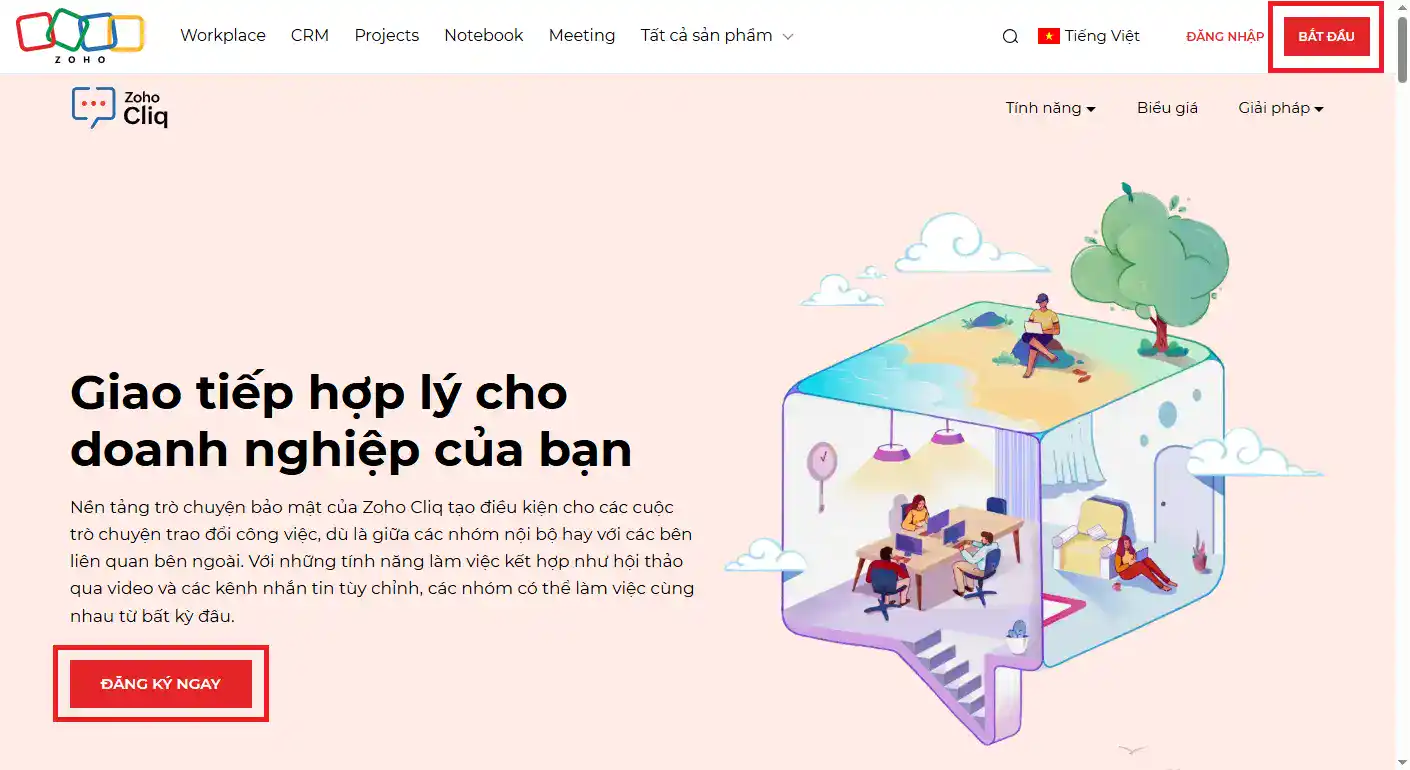 Zoho Cliq là gì? Nâng tầm giao tiếp nội bộ với giải pháp đa năng 28 Dang Ky Zoho Cliq