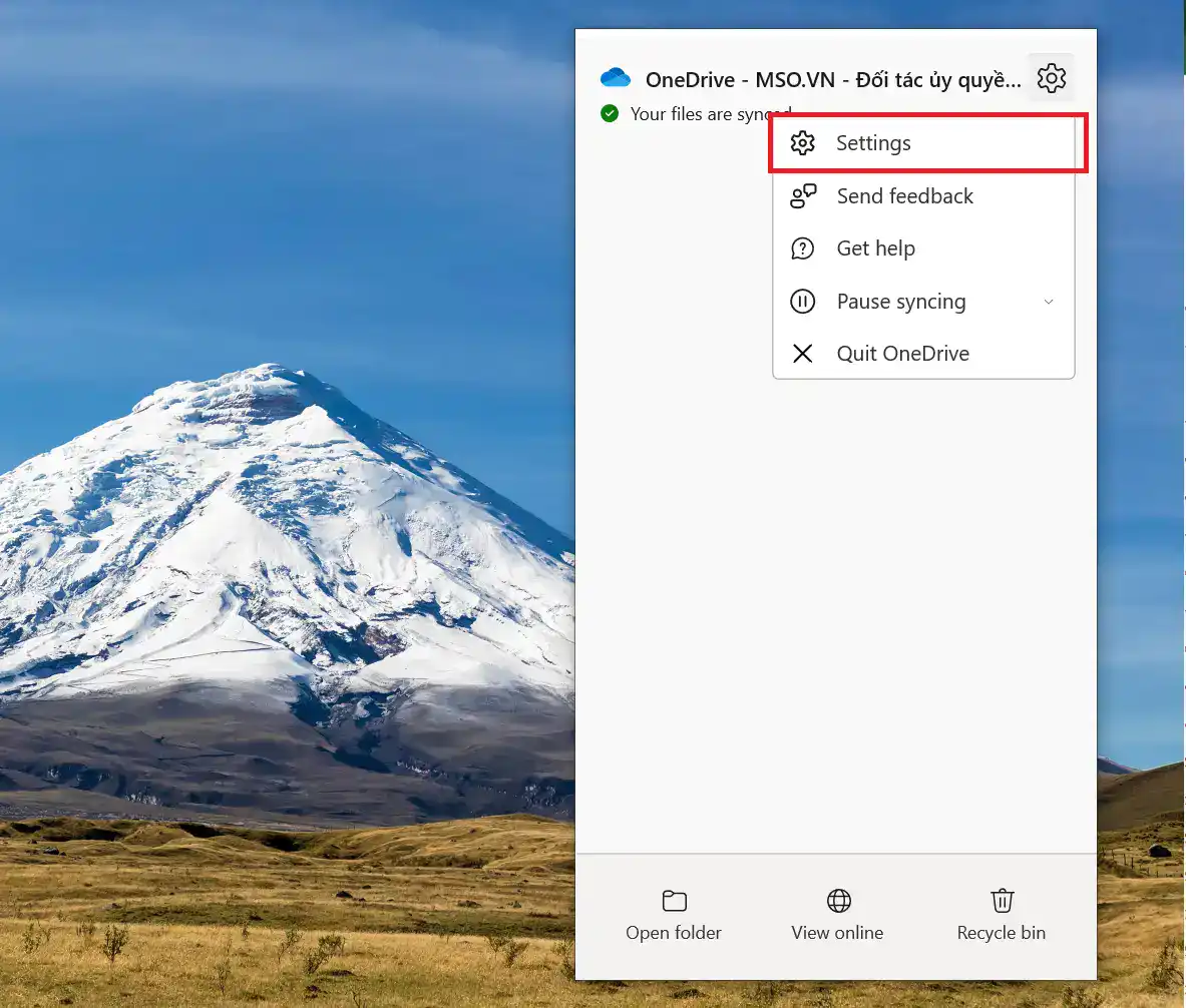OneDrive có dấu x đỏ: Nguyên nhân và cách khắc phục nhanh chóng 16 Dang Nhap Onedrive (2)