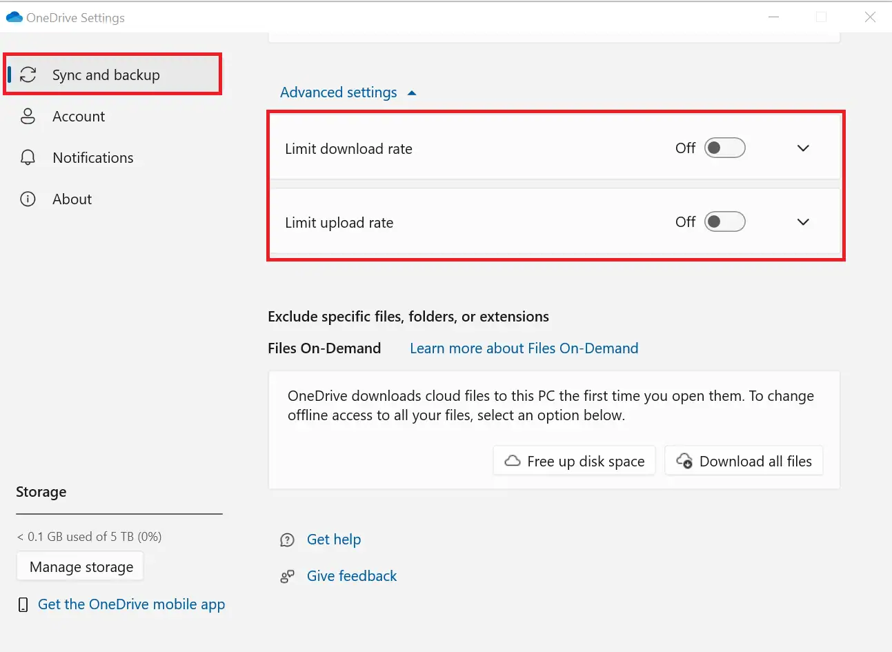 OneDrive có dấu x đỏ: Nguyên nhân và cách khắc phục nhanh chóng 22 Kiem Tra Dieu Chinh Cai Dat Dong Bo
