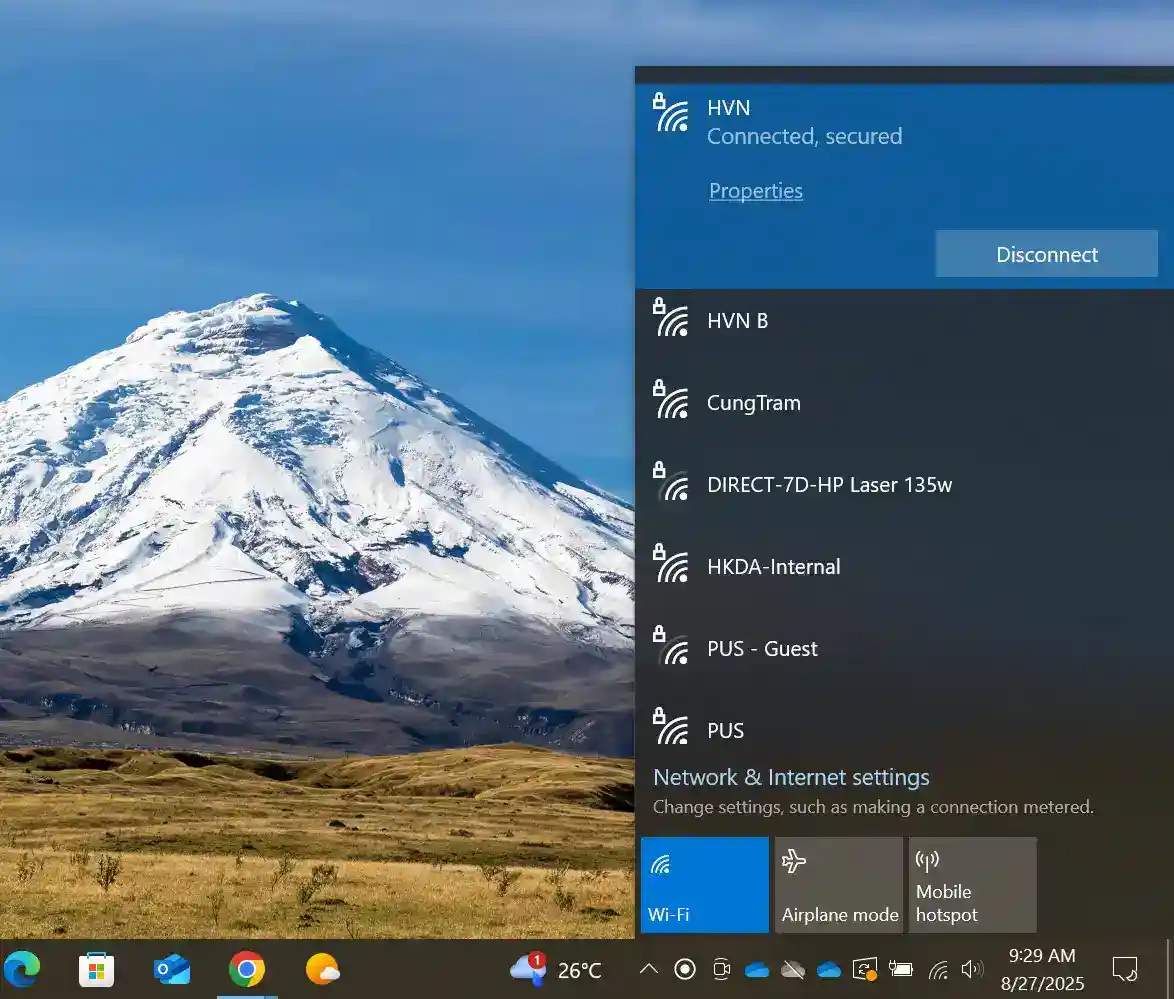 OneDrive có dấu x đỏ: Nguyên nhân và cách khắc phục nhanh chóng 15 Kien Tra Ket Noi Mang