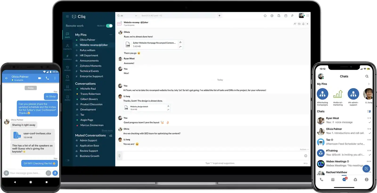Zoho Cliq là gì? Nâng tầm giao tiếp nội bộ với giải pháp đa năng 26 Loi Ich Dung Zoho Cliq