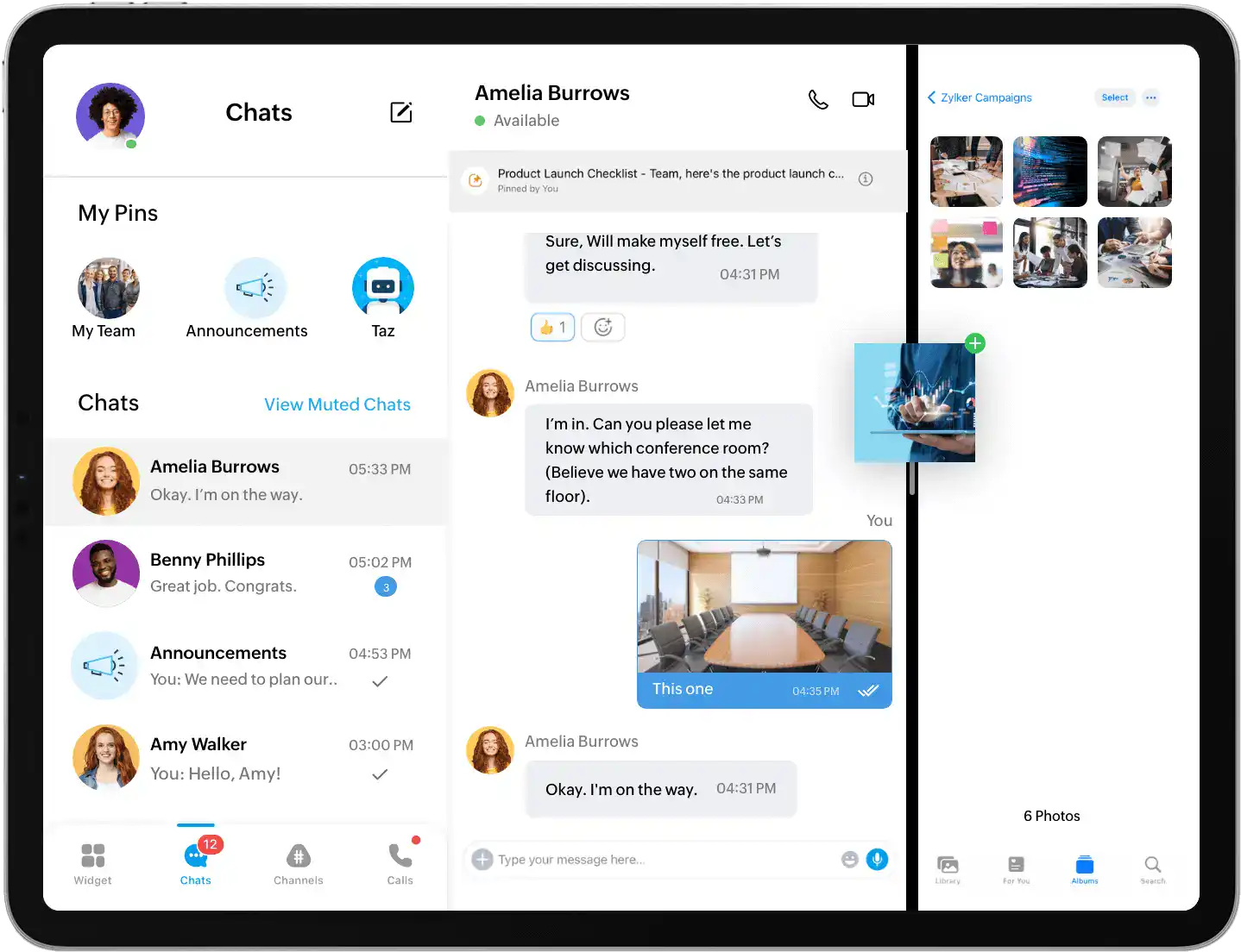 Zoho Cliq là gì? Nâng tầm giao tiếp nội bộ với giải pháp đa năng 43 Meo Dung Zoho Cliq