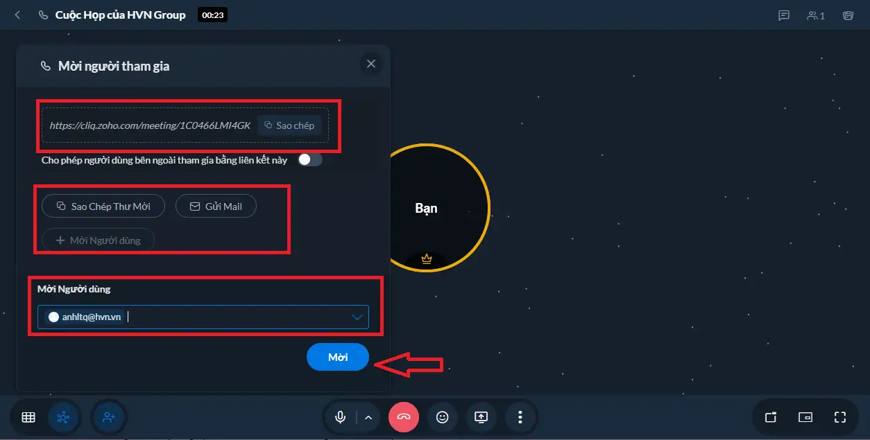Zoho Cliq là gì? Nâng tầm giao tiếp nội bộ với giải pháp đa năng 34 Moi Nguoi Tham Gia