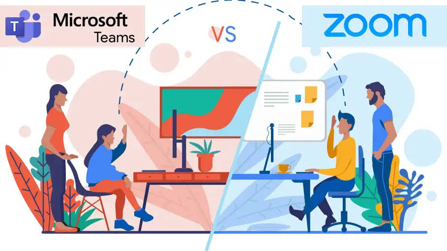 So sánh MS Teams vs Zoom: Đâu là lựa chọn tối ưu cho họp trực tuyến? 18 Teams Va Zoom Nen Chon Giai Phap Nao