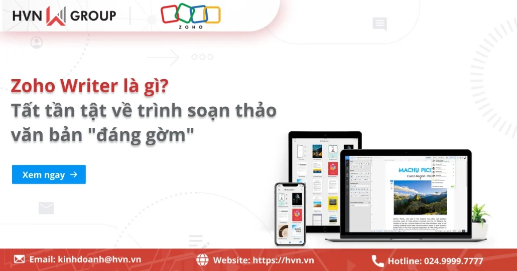 Zoho Writer là gì? Tất tần tật về trình soạn thảo văn bản "đáng gờm" 23 Zoho Writer Là Gì