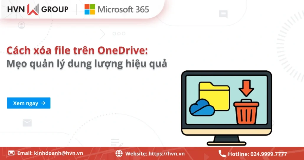 Xóa file trên OneDrive: Mẹo hay để quản lý dung lượng hiệu quả 8 Cách Xóa Dữ Liệu Trên OneDrive