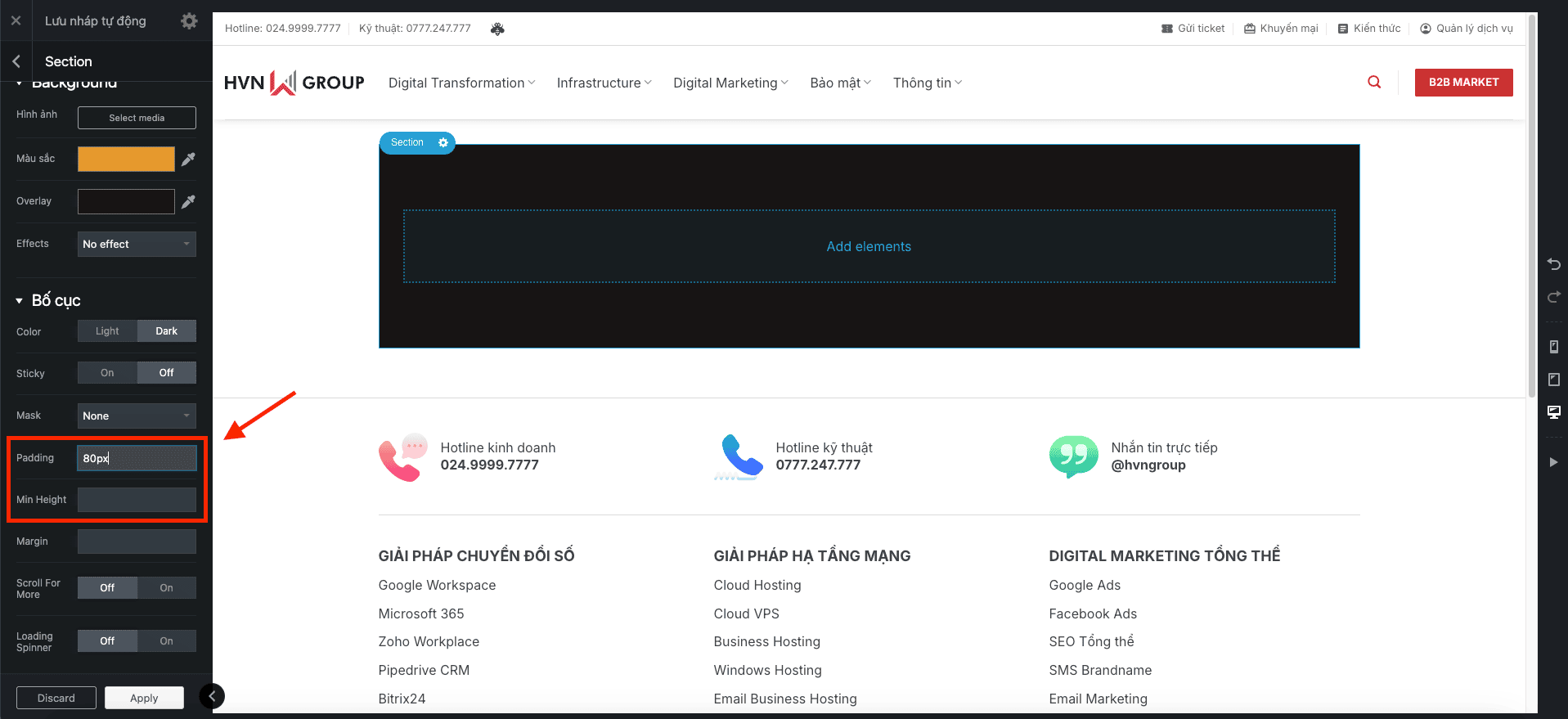 Hướng dẫn sử dụng Widget - Sections 18 Image1