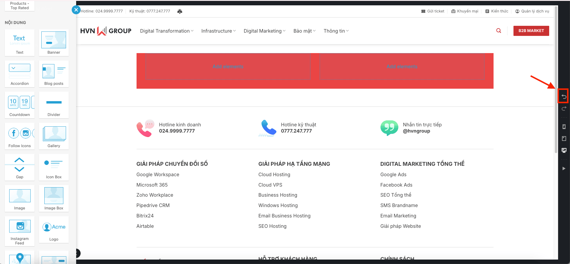 Hướng dẫn sử dụng Widget - Sections 22 Image12