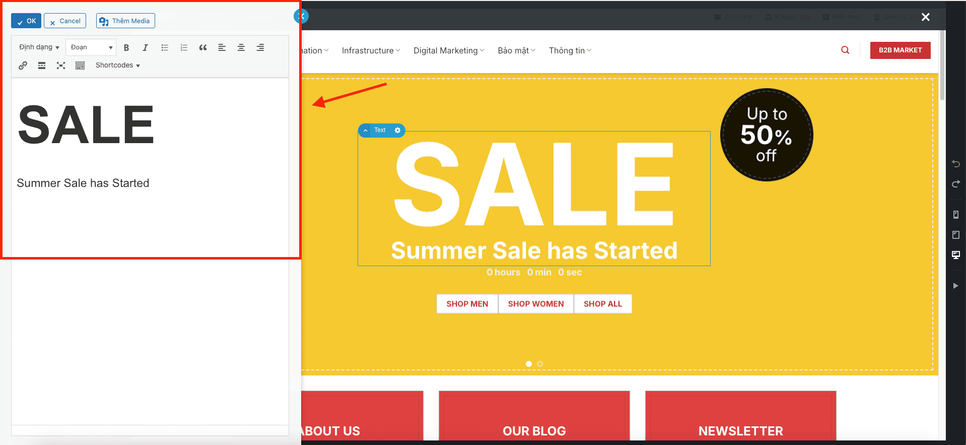 Hướng dẫn thêm / sửa / xóa một Trang (page) mới UX Builder 31 Image12