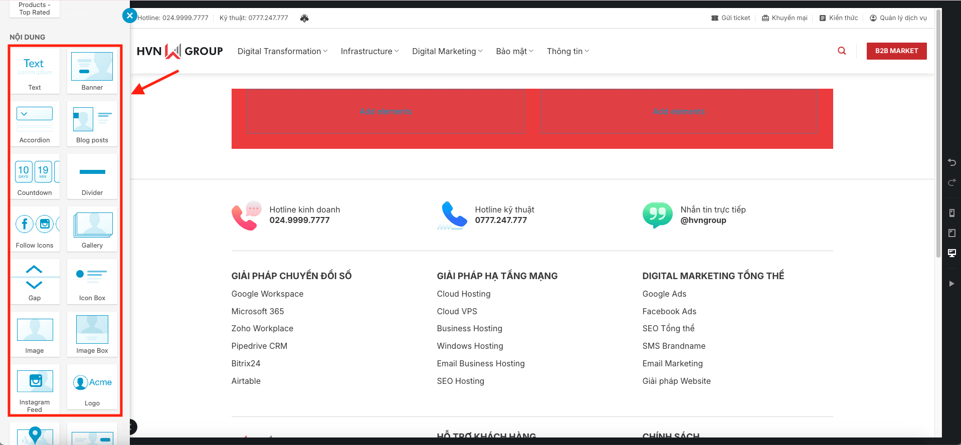 Hướng dẫn sử dụng Widget - Sections 21 Image14