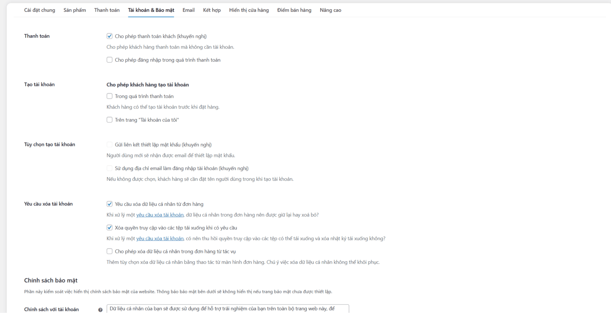 Hướng dẫn cấu hình chung Woocommerce 14 Image2